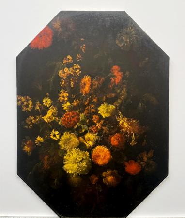 Quadro di  Anonimo Fiori - olio tela 